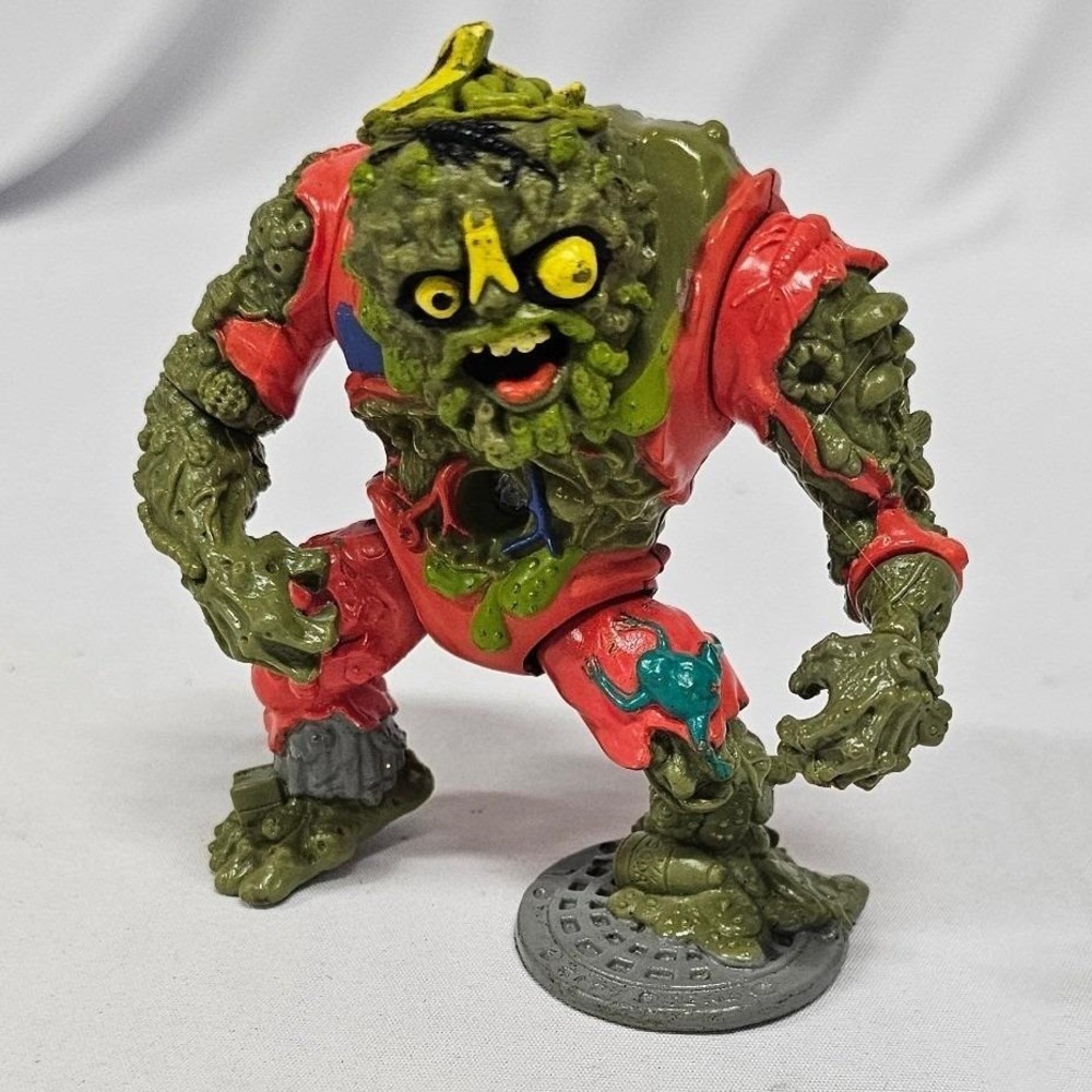 Vintage1990 TMNT Muckman Action Figure Playmates Toys Teenage Mutant NinjaTurtle